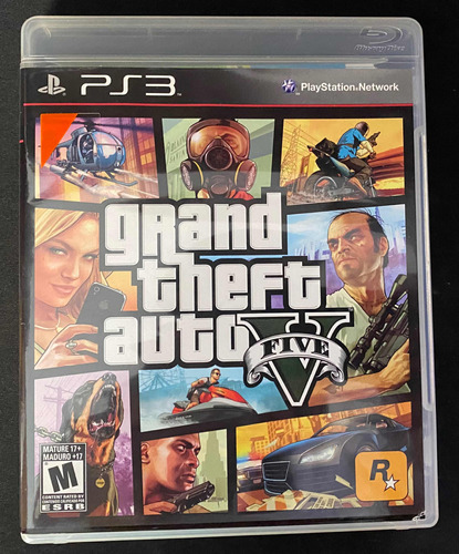 Juego Grand Theft Auto V Ps3 Incluye Artículo De Colección