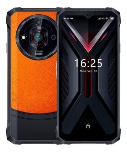 Smartphone Hotwav T7 Pro 256 GB (6+6) GB de RAM Naranja