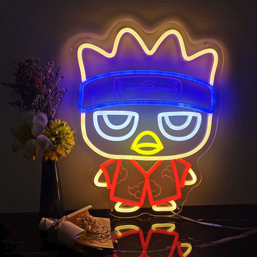 Letrero Neon Luz Anime Arte Pared 3d Bonito Led Acrilico