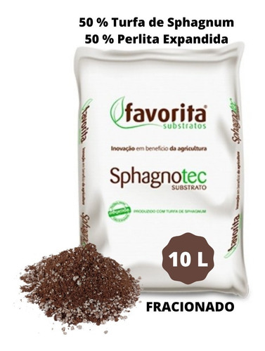 Imagem 1 de 2 de Substrato Para Cultivo Indoor Turfa E Perlita 10 Litros Grow
