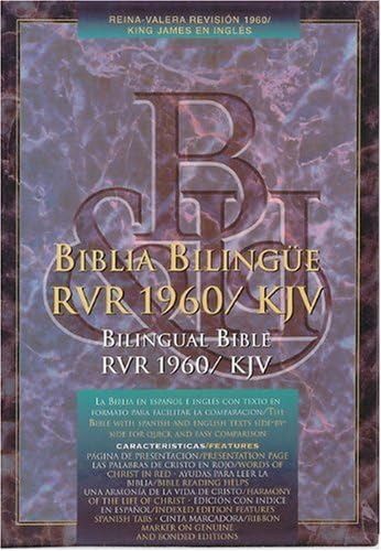 Libro: Biblia Bilingüe Rvr (cuero Sintético Negro) (español)