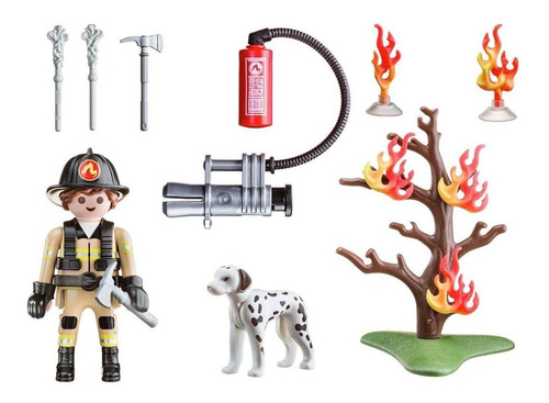 Playmobil City Action - Maletín De Fuego. Nuevo Y Sellado