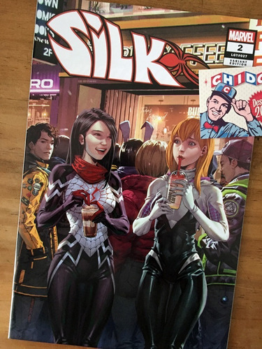 Comic - Silk #2 Kael Ngu Black Cat Spider-gwen