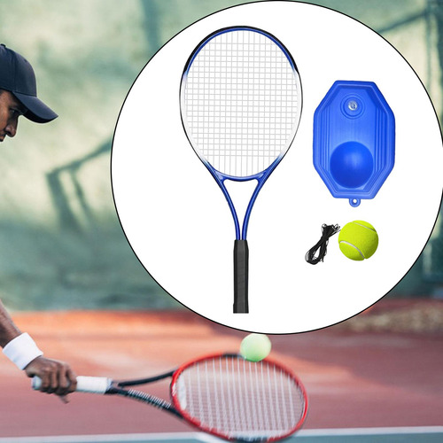 Raqueta De Tenis Para Entrenador De Bola Y Base De 53 Cm.