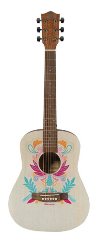 Guitarra Acústica Bamboo Ga-34 Travel Festival + Funda