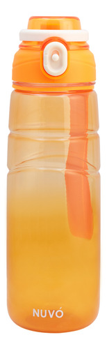 Botella De Plástico Transparente Tapa Seguro Para Agua 1 L