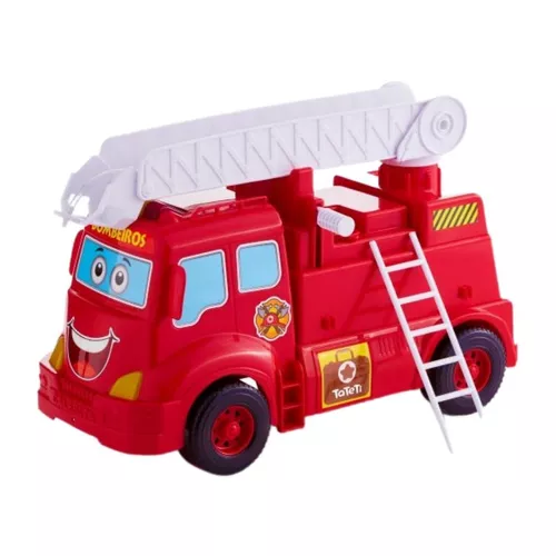 Caminhão Brinquedo de BOMBEIROS Plástico FIREFIGHTER infantil