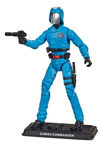 Boneco G.i Joe Retro Cobra Commander Articulado Hasbro E8857
