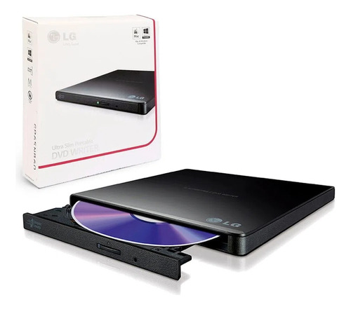 Multigrabador LG Dvd Externo Gp65nb60 Ultra Slim Portable 