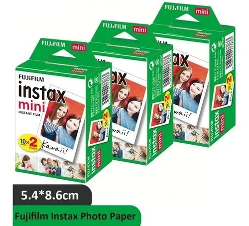 Fujifilm Instax Mini Iso 800 - Cartucho (60 Hojas)