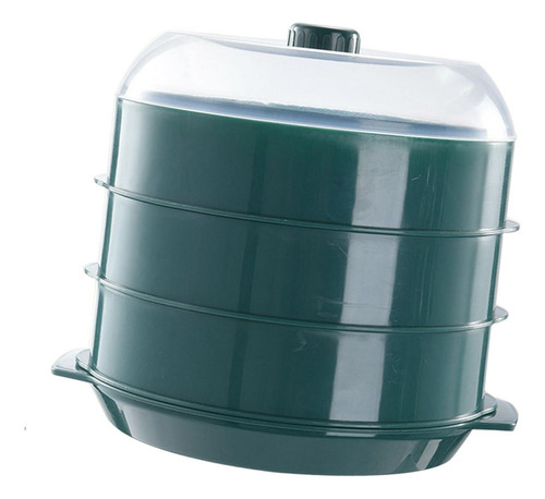 Vaporizador De Alimentos Para Microondas, Verde Capas