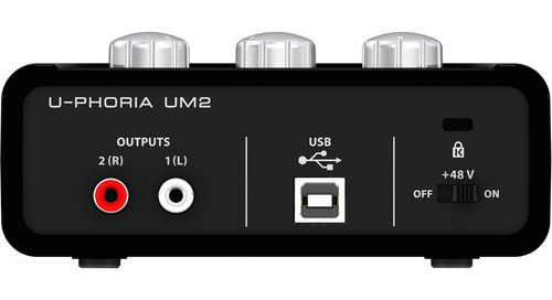 Interfaz De Audio Behringer Um-2