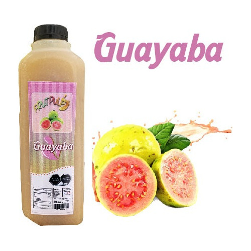 Pulpa De Guayaba Con Fruta 100% Natural (rendimiento 10lts)