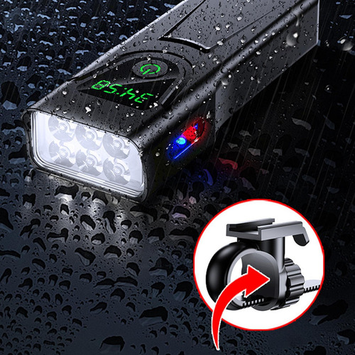 A Luces De Ciclismo Para Conducción Nocturna Luz De