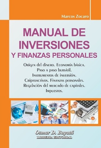 Manual De Inversiones Y Finanzas Personales