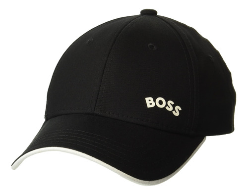 Boss Sombrero De Sarga De Algodón Con Logotipo Curvado Par.