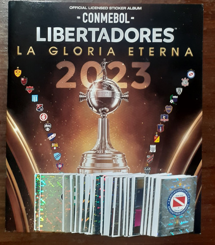 Álbum Figuritas Copa Libertadores 2023 +25 Figus Sin Repetir