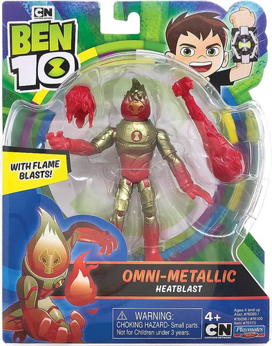 Ben 10 - Omni Metallic - Heatblast