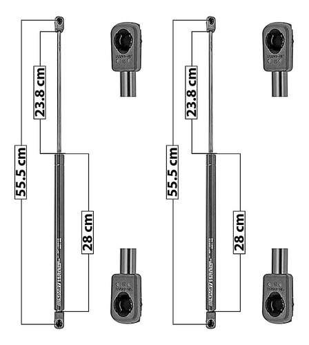 Set Amortiguadores 5a Puerta Spart Seat Ibiza 2018 - 2021