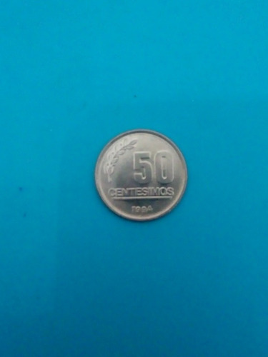 Moneda De Uruguay 50 Centésimos Año 1994