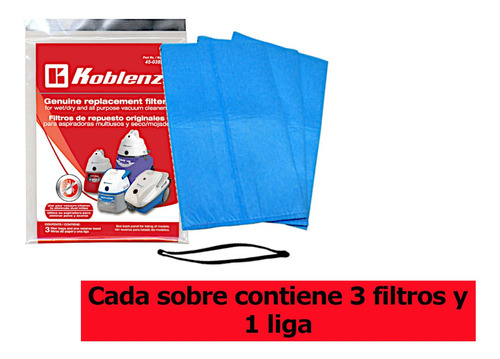 12 Sobres Filtro Aspiradora Repuesto Modelo 4503892 Multiuso