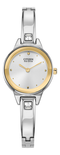 Citizen Eco-drive Dress - Reloj Clasico De Pulsera De Crista