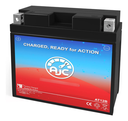 Extreme Battery Xta12b-bs Powersports Bateria Repuesto Esta