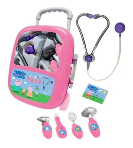 Maletin Medico Peppa Pig Increible Set 6 Piezas  Juguete