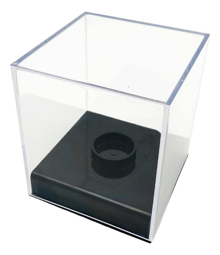 Caja De Bolas De Acrílico Transparente Cuadrada, Vitrina De