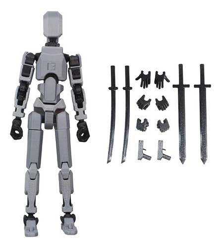 Figura De Acción Móvil Robot Dummy