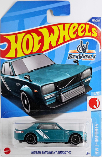 Hot Wheels Nissan Skyline Ht 2000gt-x