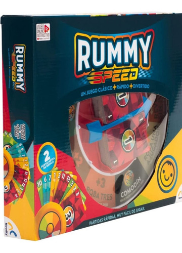 Juego De Mesa Rummy Speed Novelty