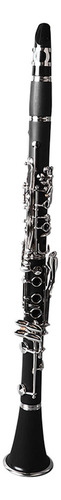 Clarinete Plano En Si Bemol, Llave Chapada En Plástico
