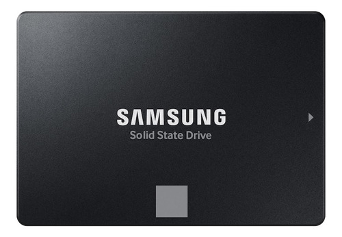 Imagen 1 de 4 de Disco sólido interno Samsung 870 EVO MZ-77E500 500GB negro
