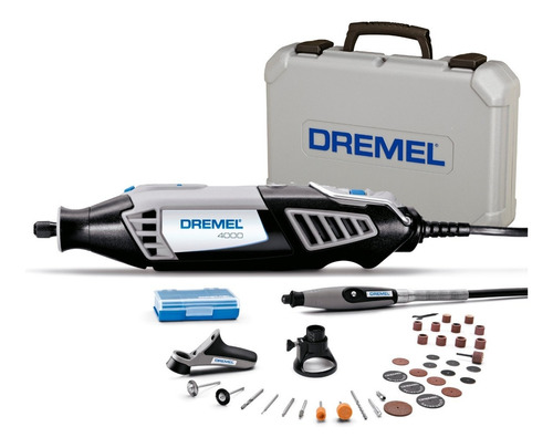 Minitorno Dremel 4000 + 36 Accesorios 175w Vel Variable