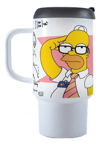 Jarro Térmico Homero Simpsons Nerd Triangulo