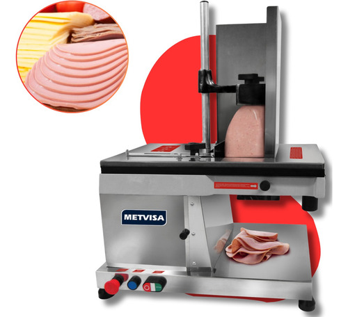 Cortador De Frios Automatico Horizontal Cfh300 - Metvisa