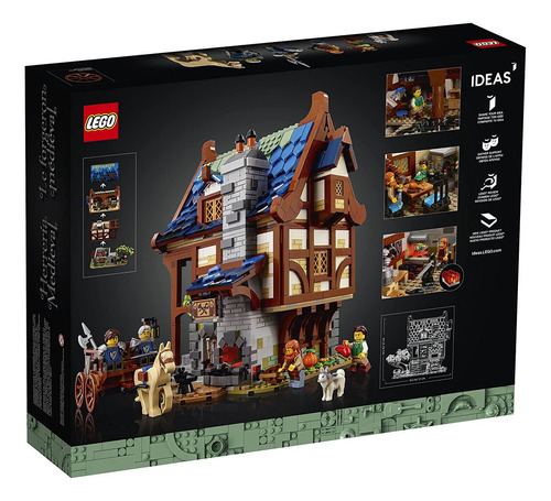 Lego Ideas Medieval Blacksmith 21325 Kit De Construcción; Im
