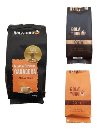 Paquete De Café Bola De Oro 1 Kg