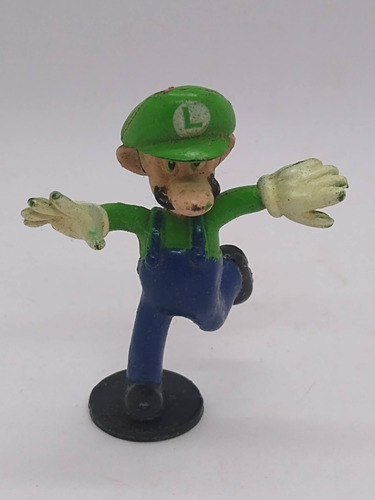 Imagen 2 de 5 de Nico Muñeco De Mario Bross Personaje Luiggi (pvz 22)