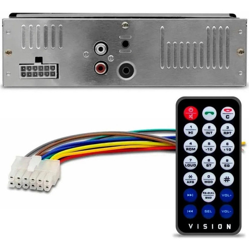 Radio Para Carro Automotivo Bluetooth Potente Som Pendrive