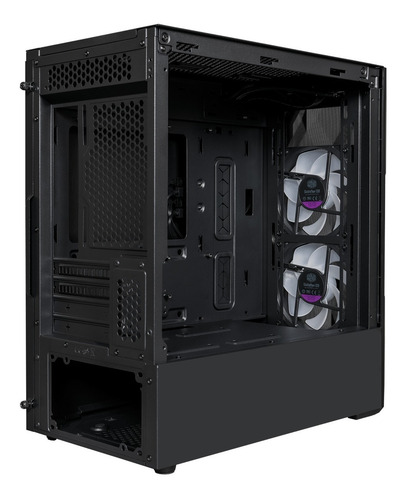 Imagen 6 de 10 de Gabinete Cooler Master Masterbox Td300 Mesh Negro Vidrio P