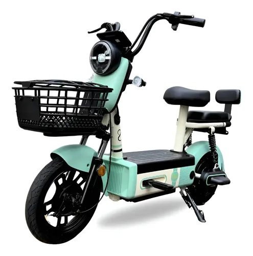 Bicicleta Elétrica Nado C2 1000W 48V Aro 10 Autonomia 60km Verde ...