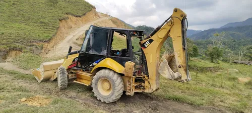 Caterpillar 416e, Modelo 2014. Retroexcavadora Pajarita