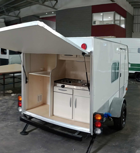 Imagen 24 de 25 de Super Mini Casa Rodante 2/3 Personas, Trailer Cuatriciclo!!