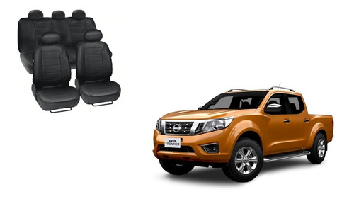 Cubreasientos En Tactopiel Nissan Np300 Doble Cabina 2016