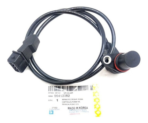 Sensor Posicion Cigueñal Chevrolet Optra Limited Tapa Negra