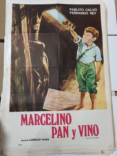 Afiche De Cine Original Marcelino Pan Y Vino-1689