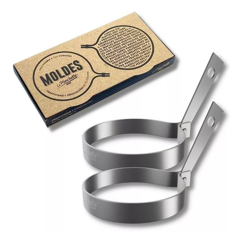 Set 2 Moldes La Planchetta Para Huevos Hamburguesas