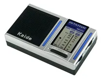 Comprar Radio Pocket Kaide Am\u002Ffm 2 Bandas Analógicas Antena Plegable